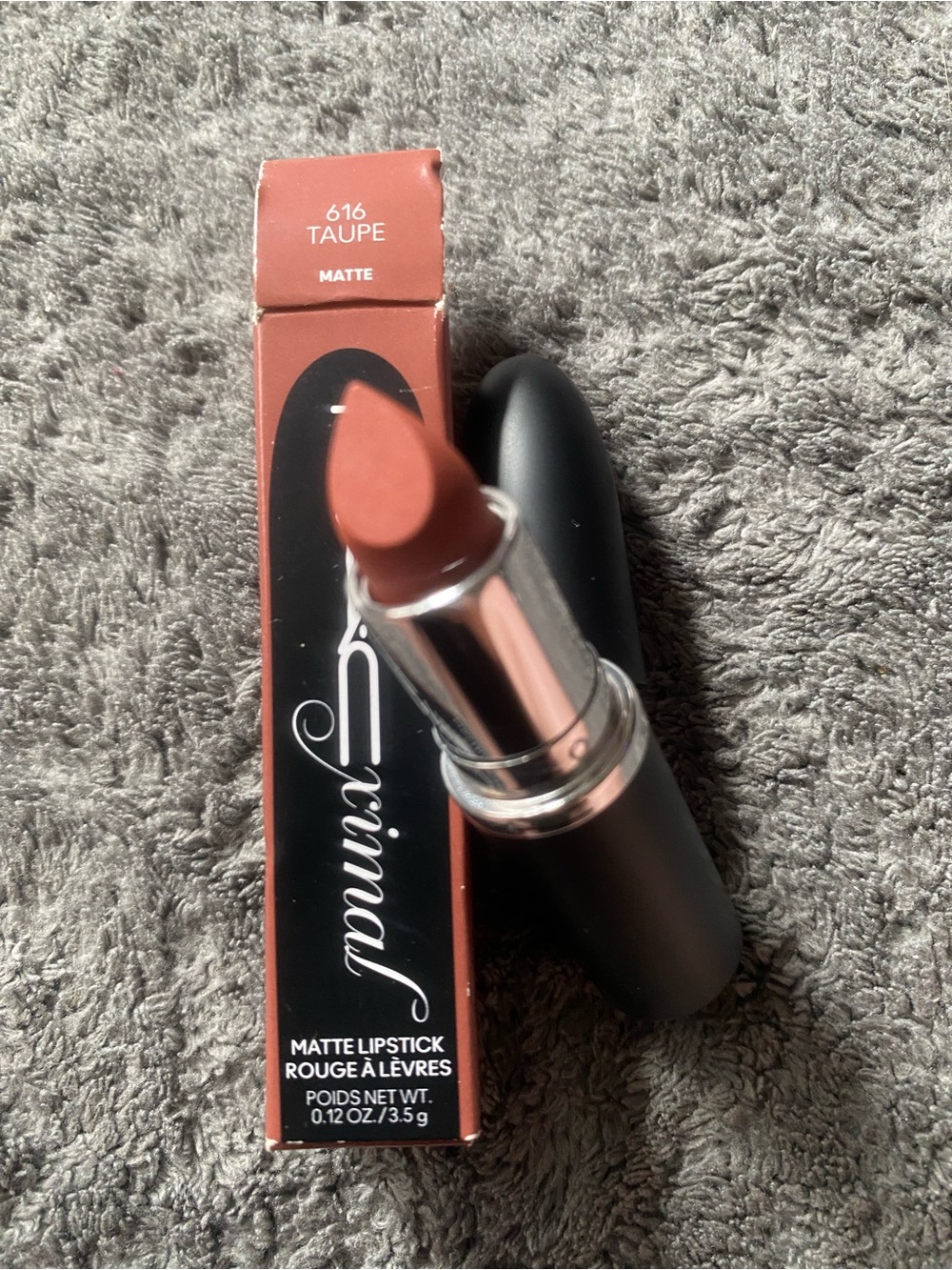 MAC Matte Lipstick 616 Taupe - Neutral Taupe Matte Lip Color